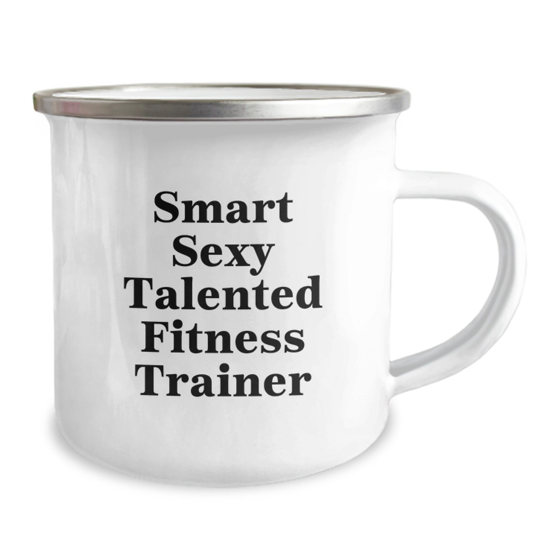 Funny Fitness Trainer Gifts from Men to Friends and Family - Smart Sexy Talented Camping Mug for Christmas - Image 2