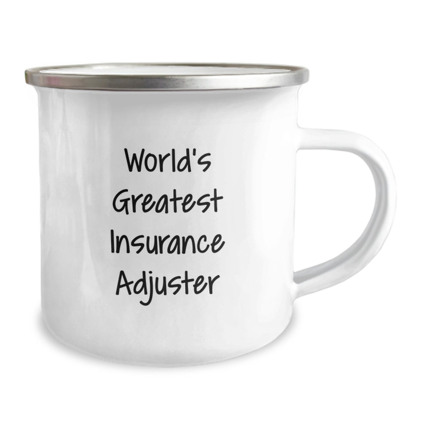 Funny Insurance Adjuster Gifts for Insurance Adjusters, Mother's Day Unique Gifts from Friends to Insurance Adjusters, World's Greatest Camping Mug - Image 2
