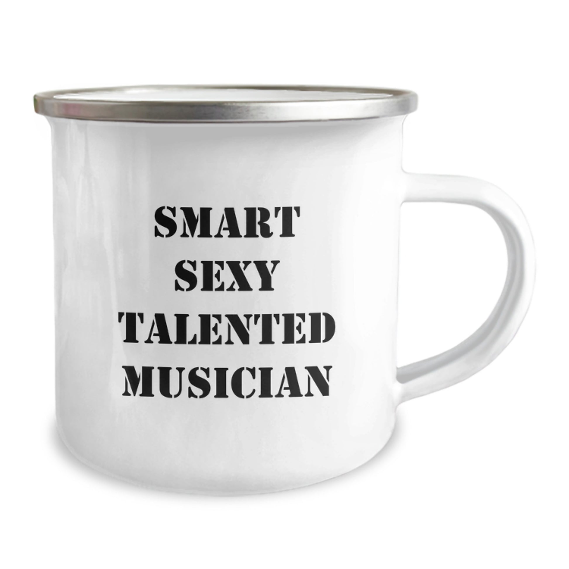 Smart Sexy Talented Musician Gifts for Musician Friends and Family - Funny Musician Camping Mug, Ideal Gift for Musician Graduation, Funny Musician Lover - Image 2