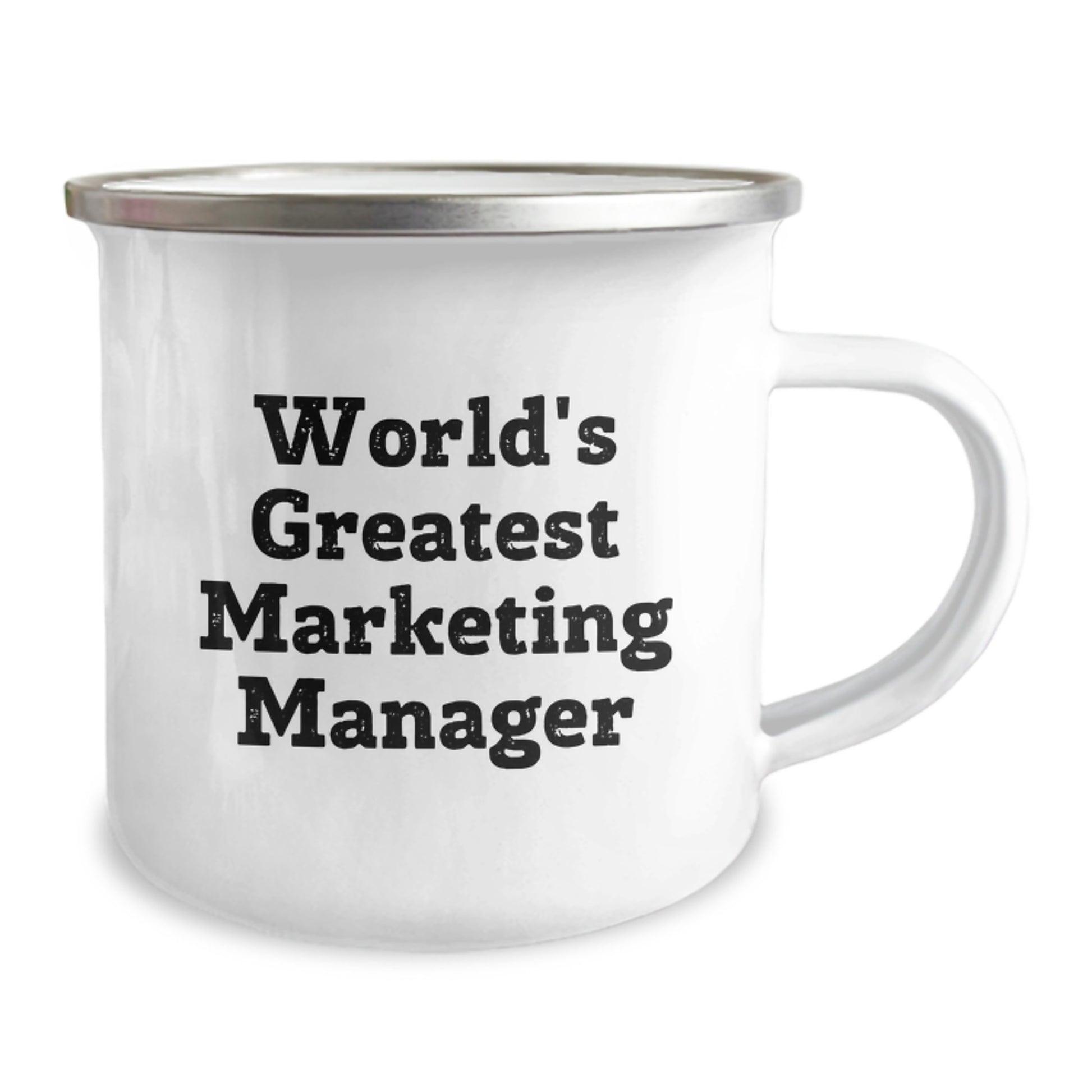 Funny World's Greatest Marketing Manager Gifts for Him, Christmas Unique Mugs for Marketing Manager, Stainless Steel Camping Mugs with Inspirational Quote, Gifts from Friends and Family - Image 2