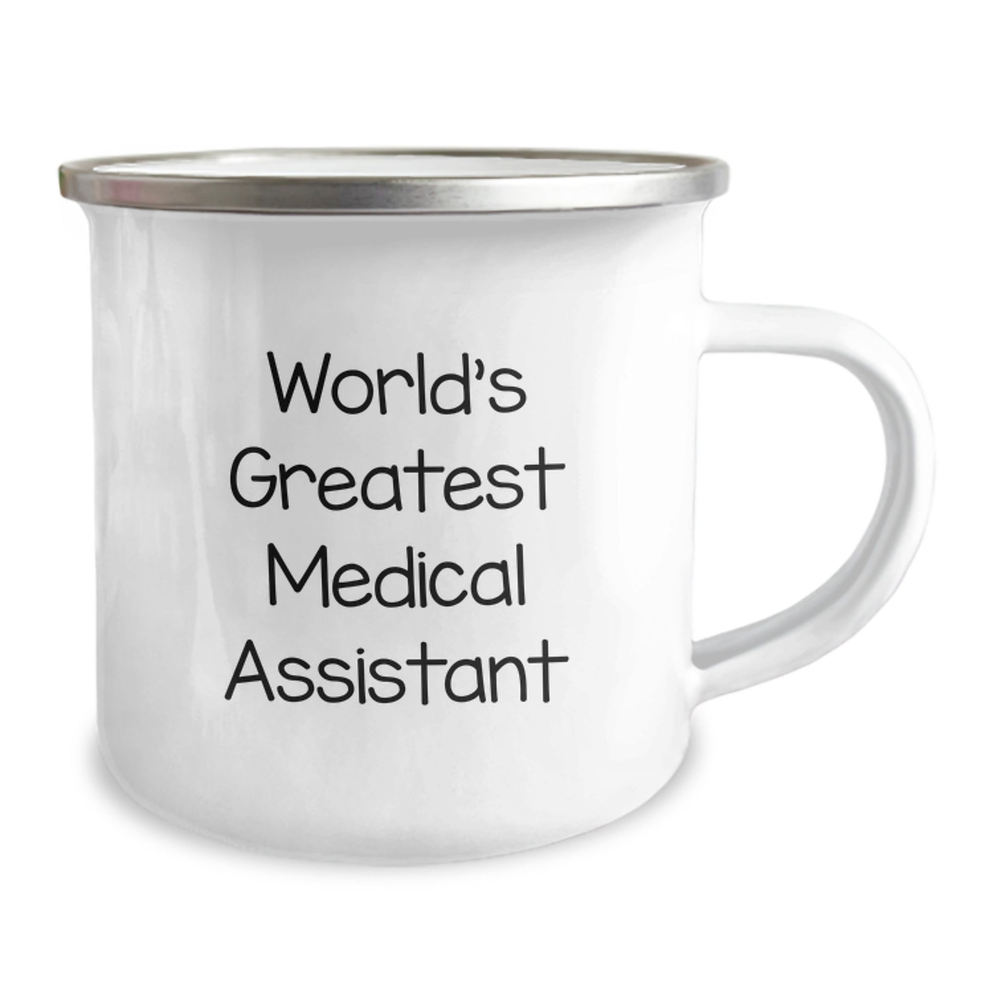 Funny Medical Assistant Gifts for Christmas Unique Gifts from Friends to Medical Assistants - World's Greatest Medical Assistant Camping Mug - Image 2