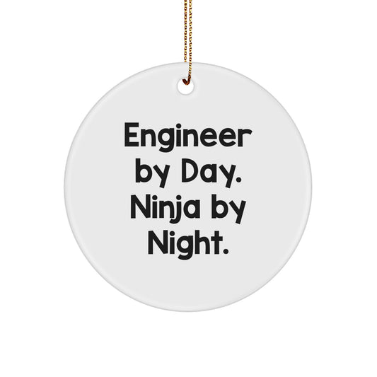 Engineer By Day, Ninja By Night. Funny Christmas Unique Gifts for Engineers from Men to Friends - Image 1