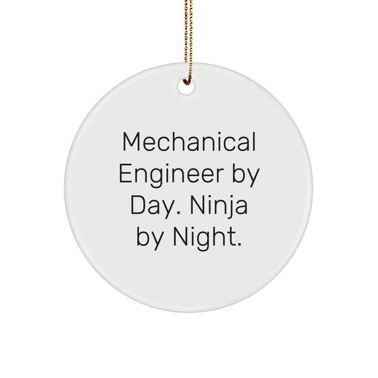 Christmas Gift Mechanical Engineer Circle Ornament for Teens Surprise - Image 1