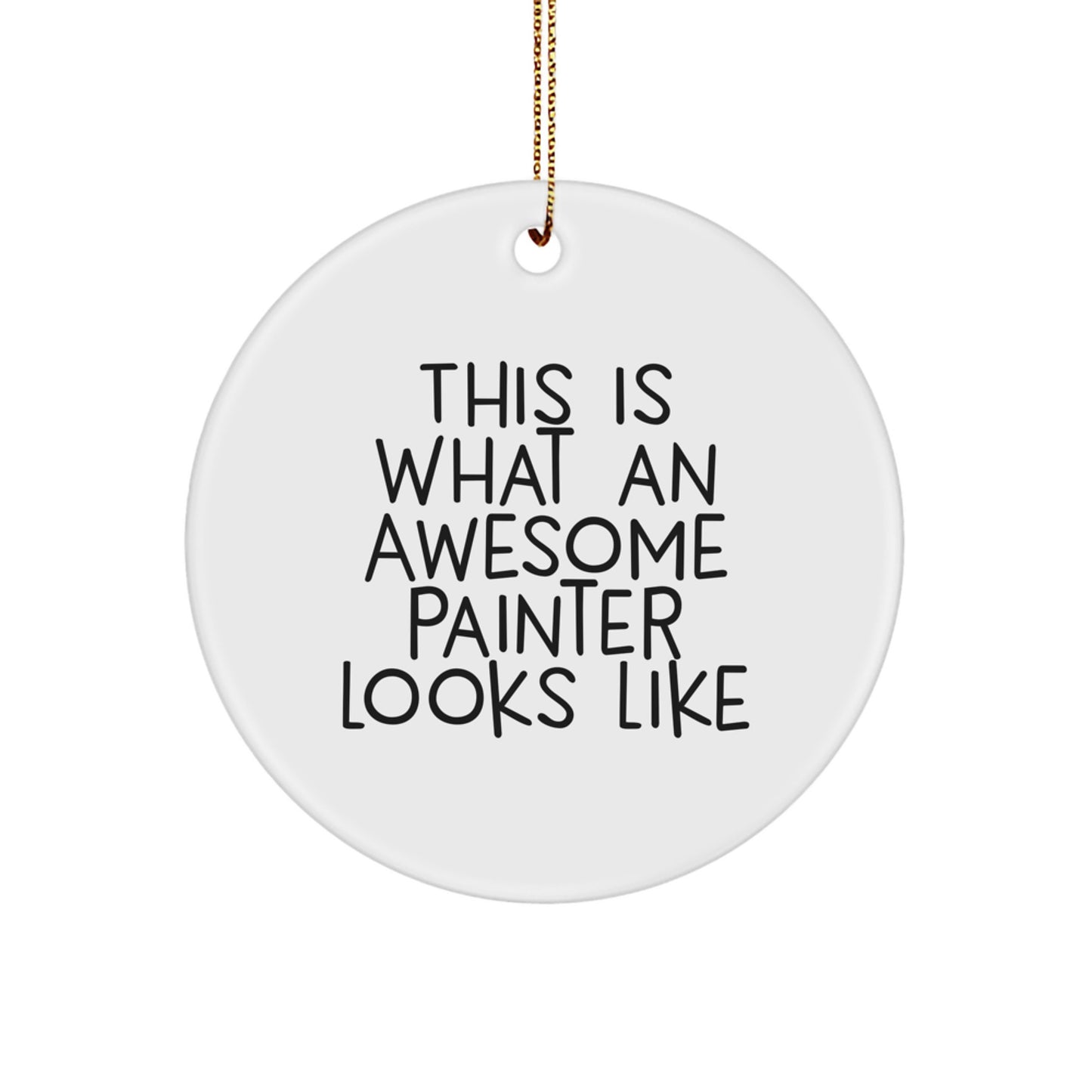 Funny Painter Gifts from Friends for Painter on Christmas - Image 1