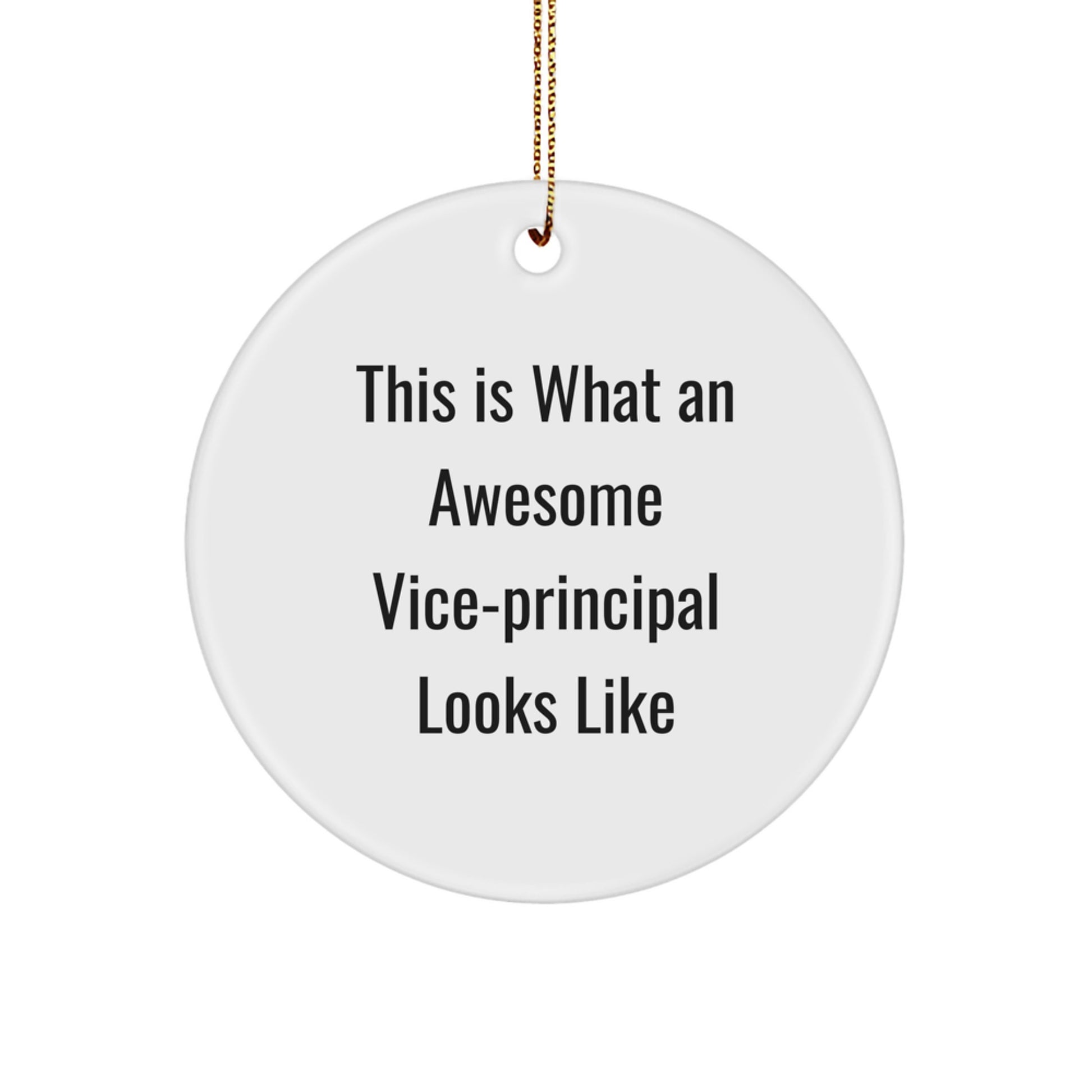 Funny Vice-principal Gifts from Friends - This Is What An Awesome Vice-principal Looks Like Christmas Unique Gifts for Vice-principal - Image 1