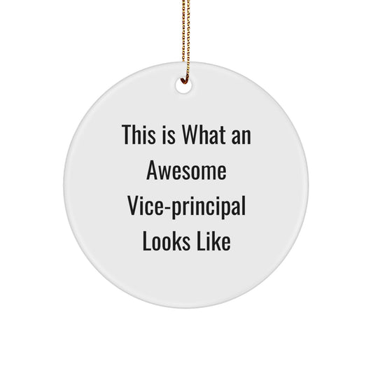 Funny Vice-principal Gifts from Friends - This Is What An Awesome Vice-principal Looks Like Christmas Unique Gifts for Vice-principal - Image 1