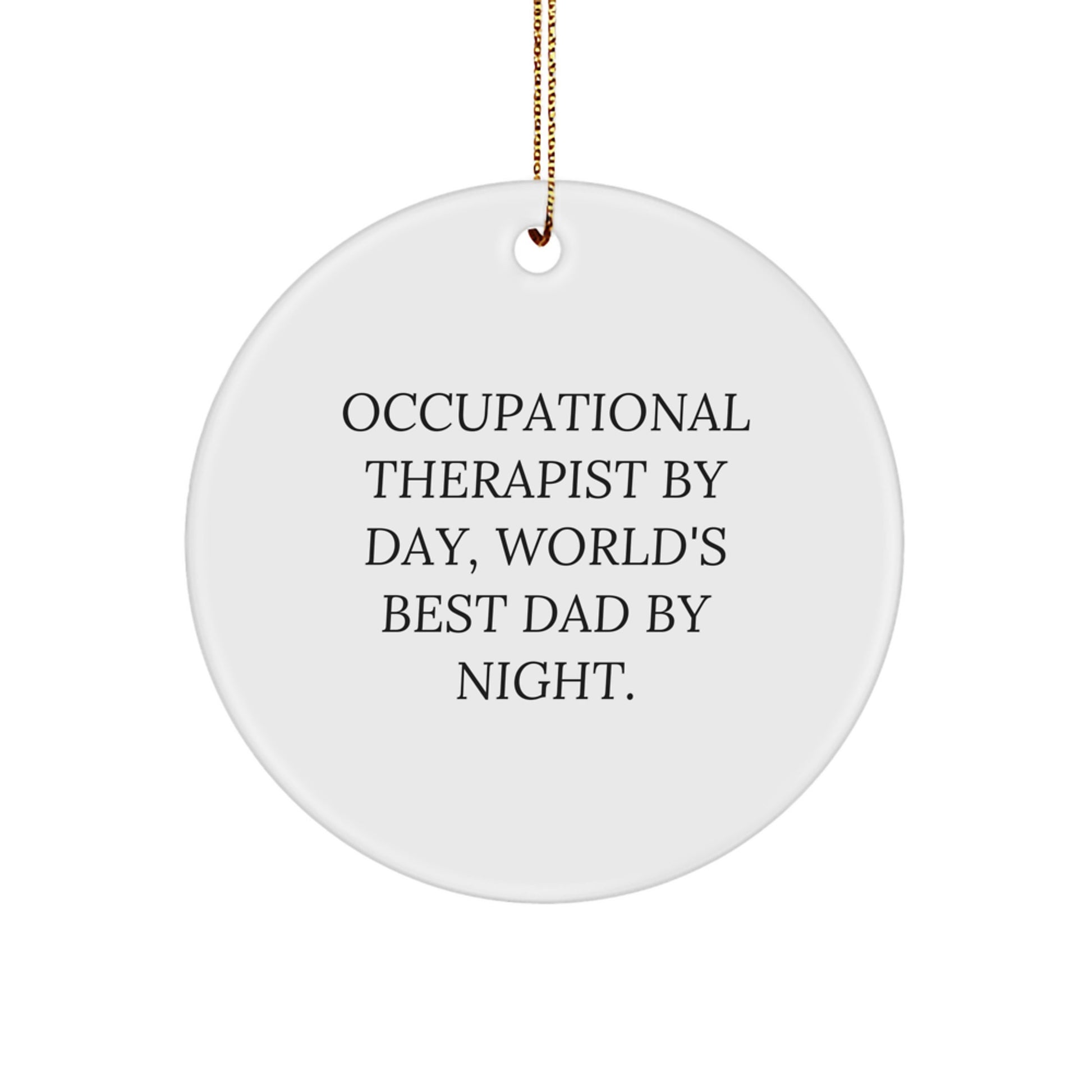 Christmas Ornament Gift Occupational Therapist for Family - Treasure - Image 1