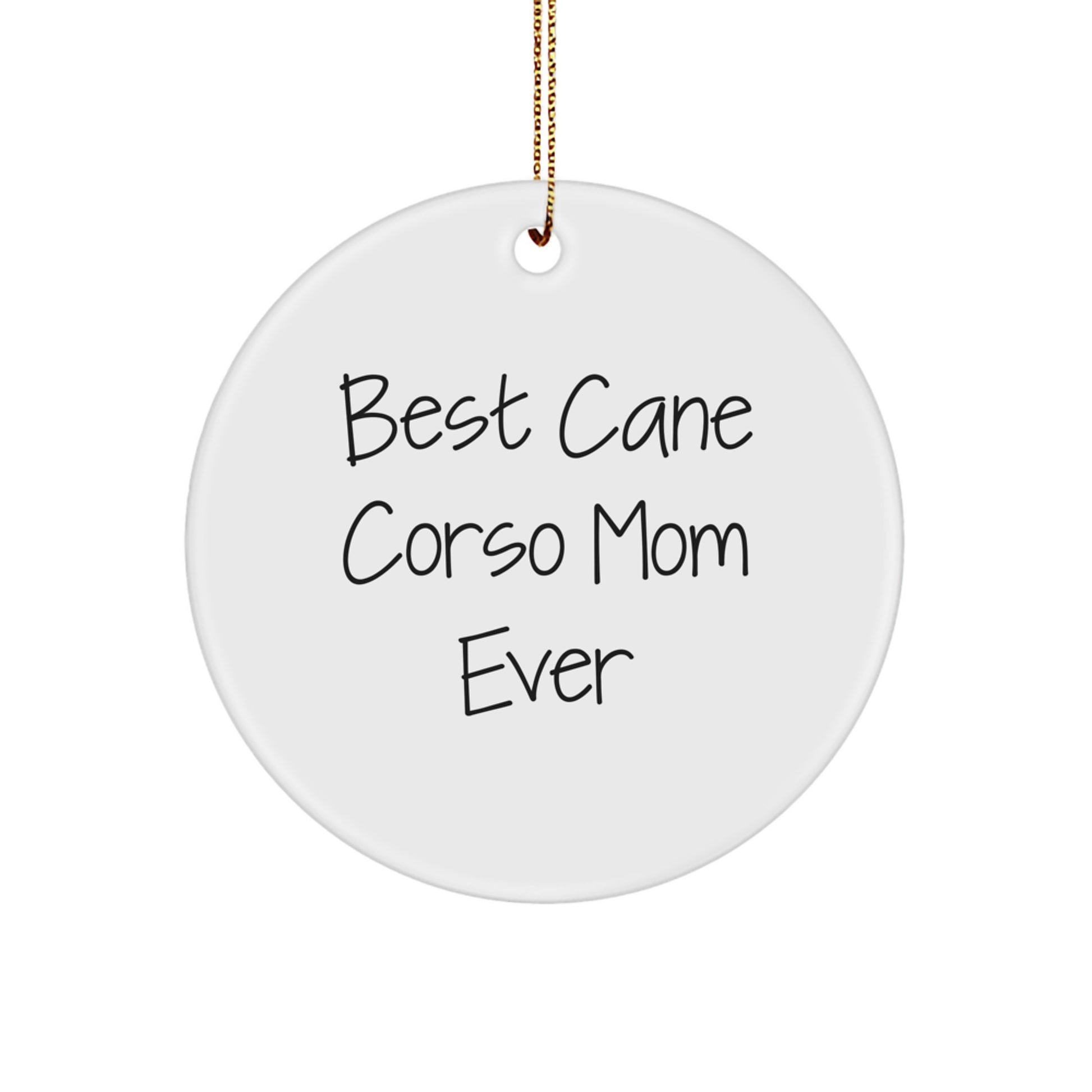 Funny Cane Corso Dog Mom Gifts from Men Women to Family Friends on Christmas Unique Ornaments - Image 1