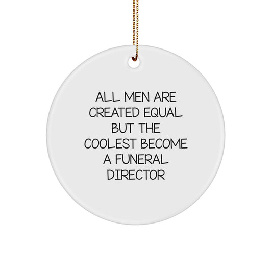 Funny Funeral Director Christmas Unique Gifts from Men for the Coolest Funeral Director in Town Christmas Unique Decorations - Image 1