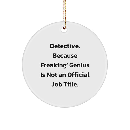 Funny Detective Gifts from Men to Office Christmas Unique Gifts for Detective Friends - Image 1