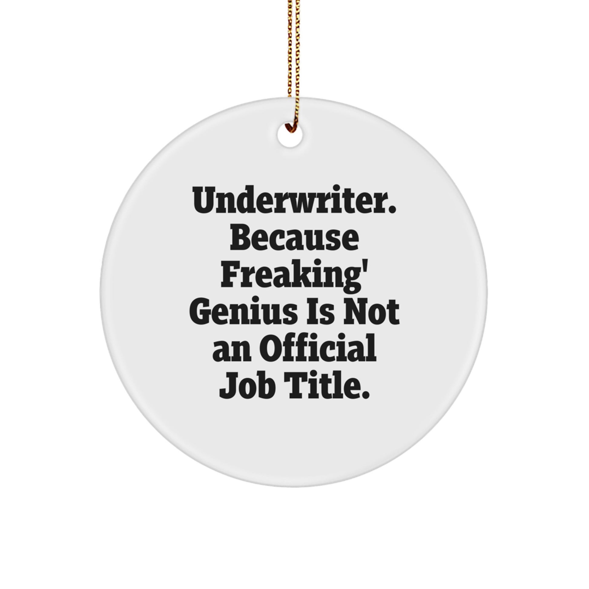 Funny Underwriter Gifts from Men to Underwriters at Christmas Unique Gifts - Image 1