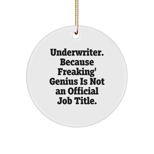 Funny Underwriter Gifts from Men to Underwriters at Christmas Unique Gifts - Image 1