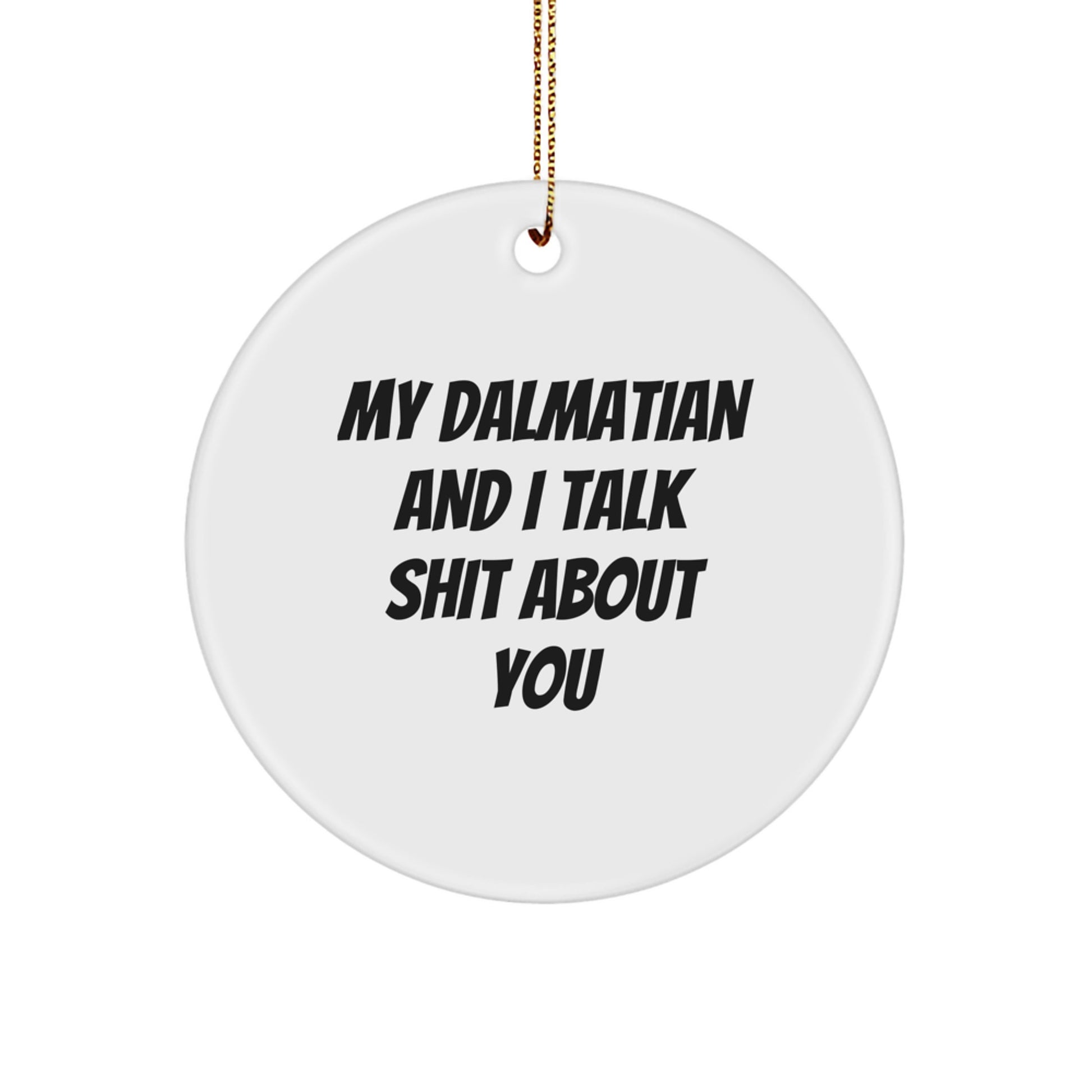 Dalmatian Dog Lover Gifts from Men to Friends for Christmas Unique Decor - Image 1