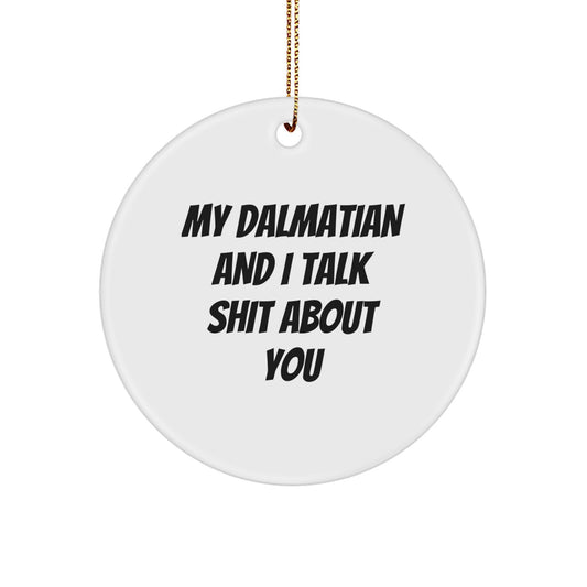 Dalmatian Dog Lover Gifts from Men to Friends for Christmas Unique Decor - Image 1