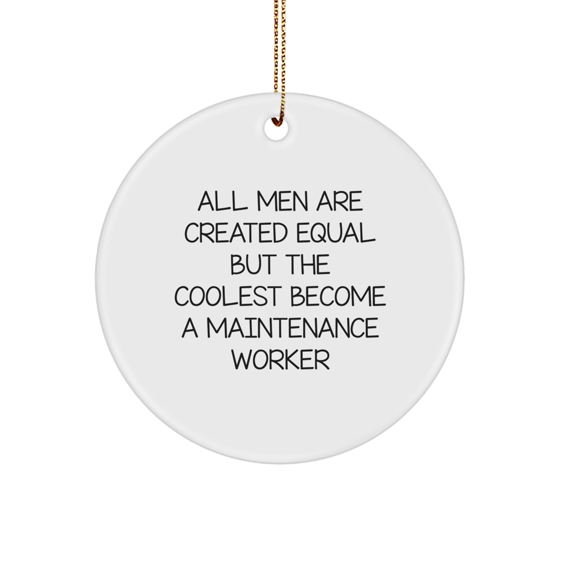 Funny Maintenance Worker Gifts from Men for Coolest Maintenance Worker Friends - Christmas Unique Gifts - Image 1