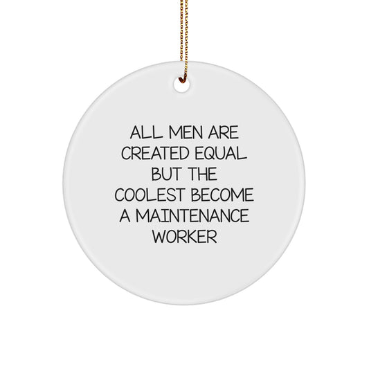 Funny Maintenance Worker Gifts from Men for Coolest Maintenance Worker Friends - Christmas Unique Gifts - Image 1