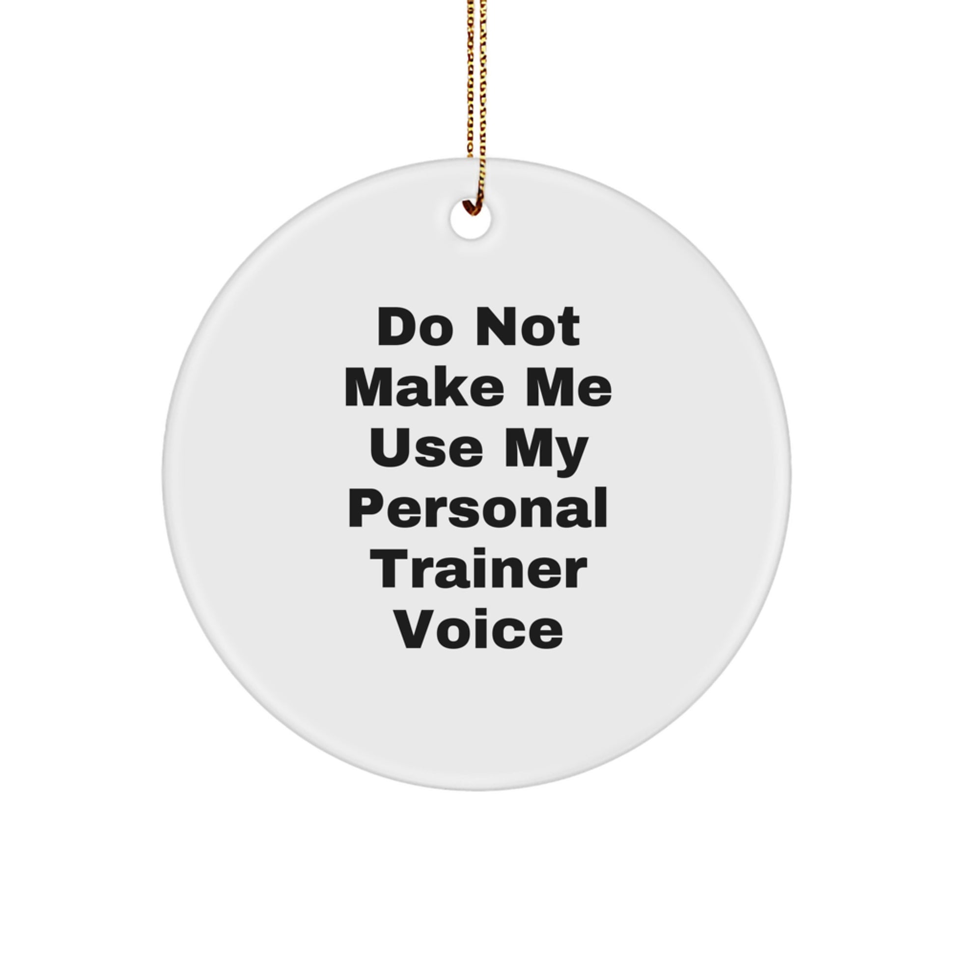 Funny Personal Trainer Christmas Unique Gifts from Friends to Personal Trainer Men and Women - Image 1