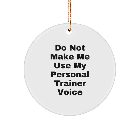 Funny Personal Trainer Christmas Unique Gifts from Friends to Personal Trainer Men and Women - Image 1
