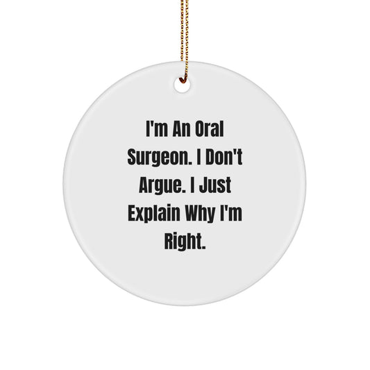 Funny Oral Surgeon Gifts from Friends and Family for Oral Surgeon Christmas Unique - Image 1