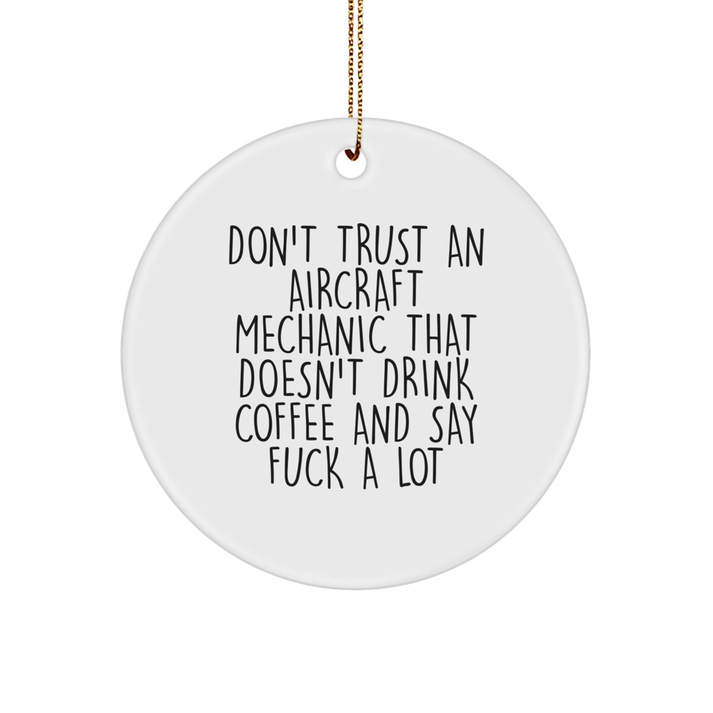 Funny Aircraft Mechanic Gifts for Christmas Unique Gifts from Friends to Aircraft Mechanic Men - Image 1