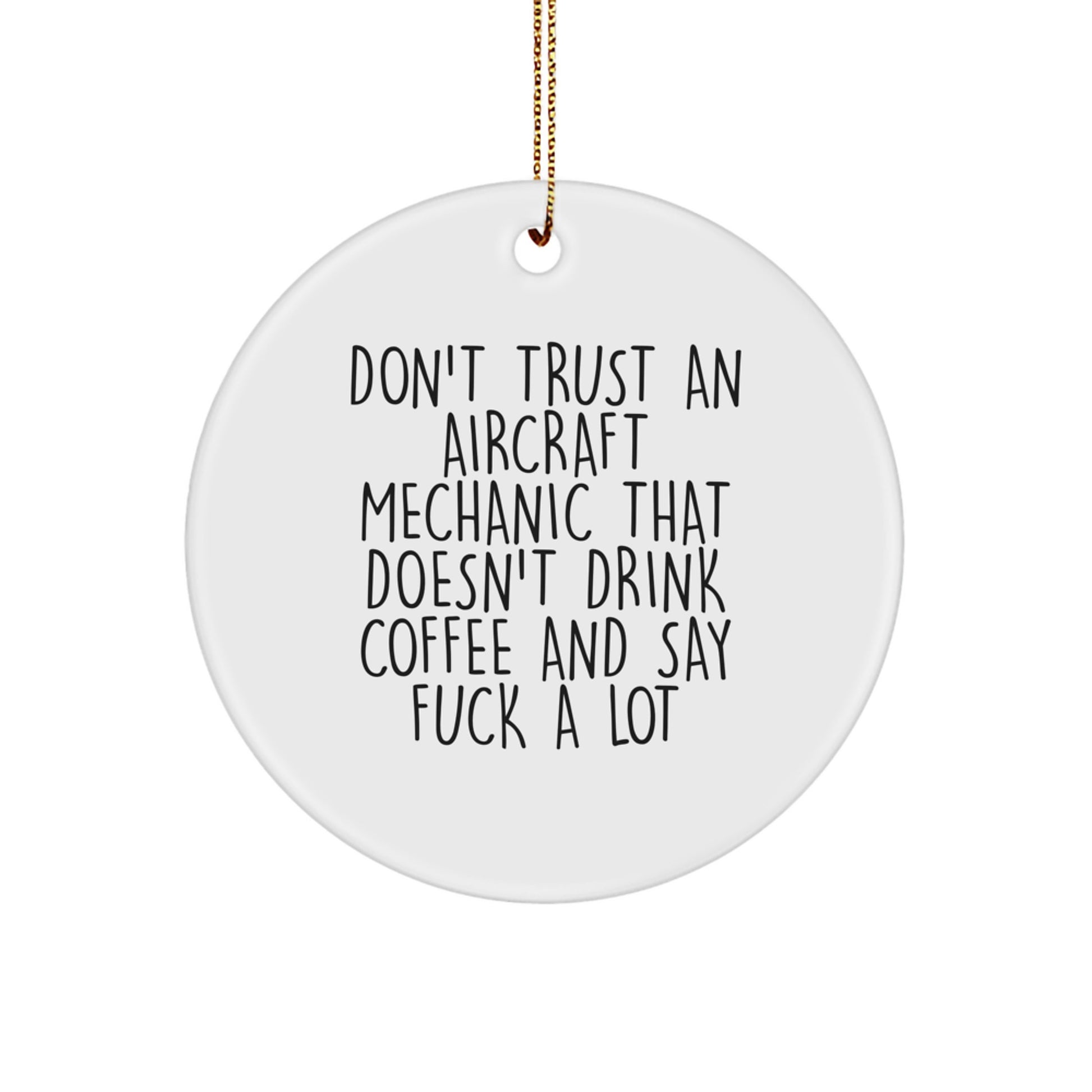 Funny Aircraft Mechanic Gifts for Christmas Unique Gifts from Friends to Aircraft Mechanic Men - Image 1