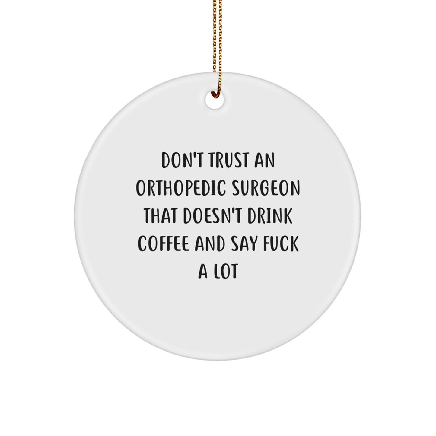 Orthopedic Surgeon Christmas Ornament Keepsake Holiday Gift for Him - Image 1