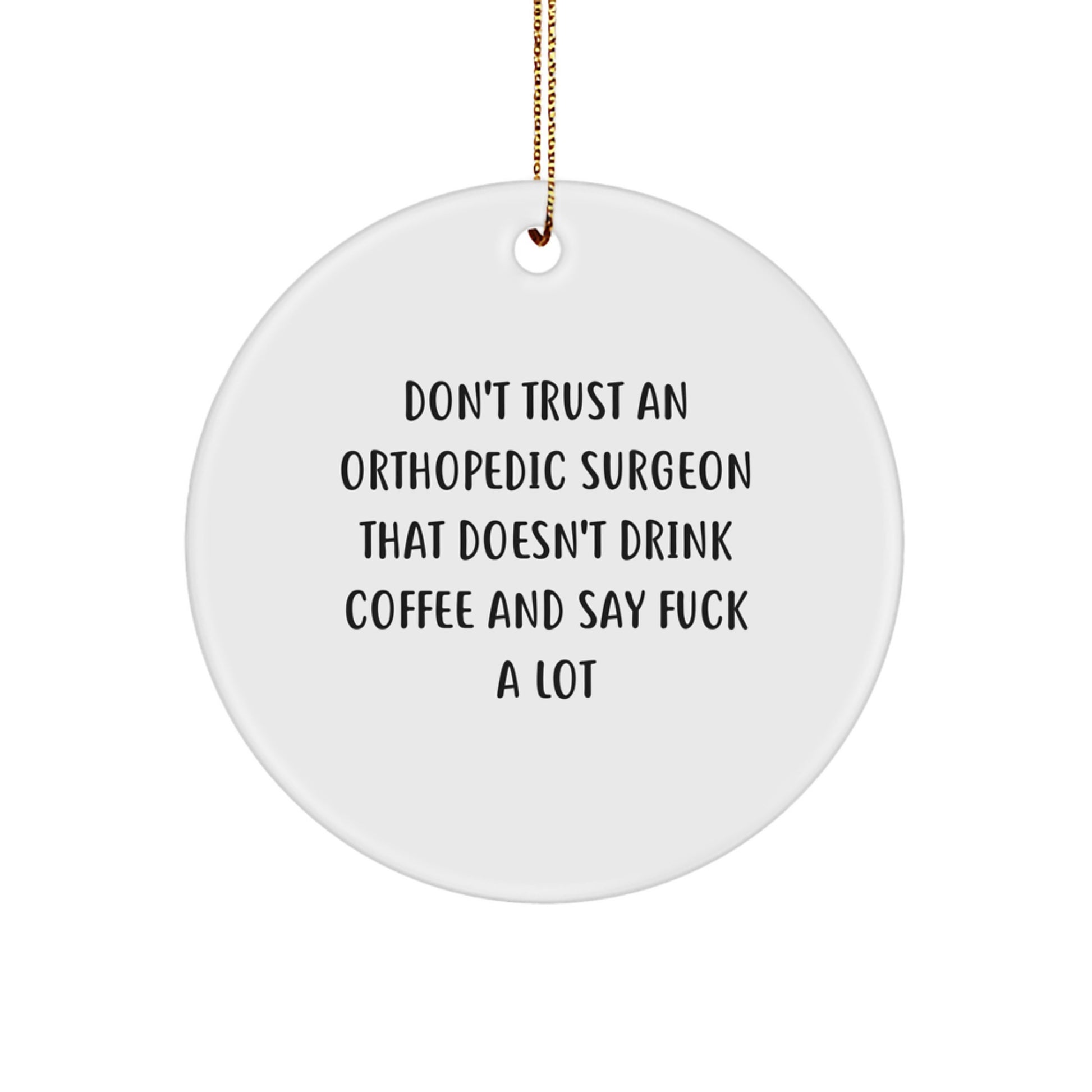 Orthopedic Surgeon Christmas Ornament Keepsake Holiday Gift for Him - Image 1