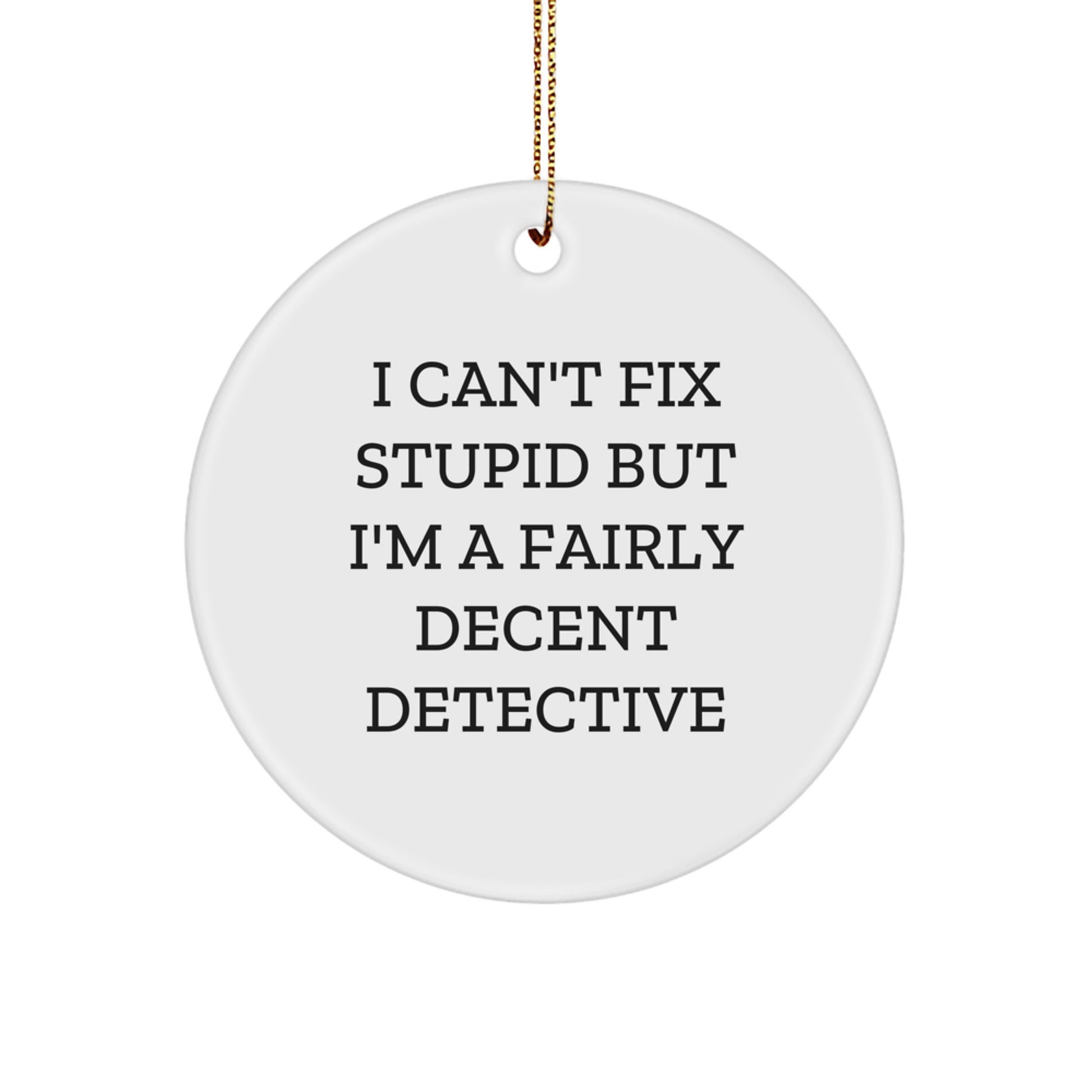 Funny Detective Gifts from Friends for Men Unique Christmas Memorable Presents - Image 1