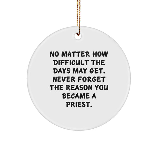 Funny Inspirational Priest Gifts from Men to Priest on Christmas Unique Gifts - Image 1