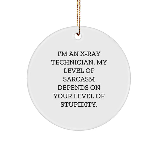 Christmas Gift X-Ray Technician Ornament for Her Present - Image 1