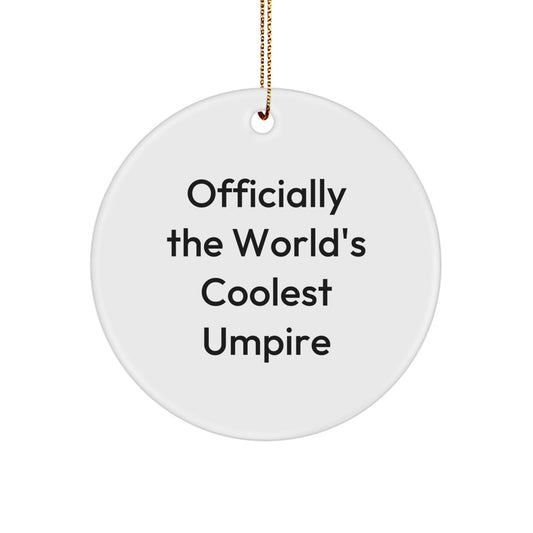 Umpire Keepsake Christmas Ornament for Him Gift – Officially The World's - Image 1