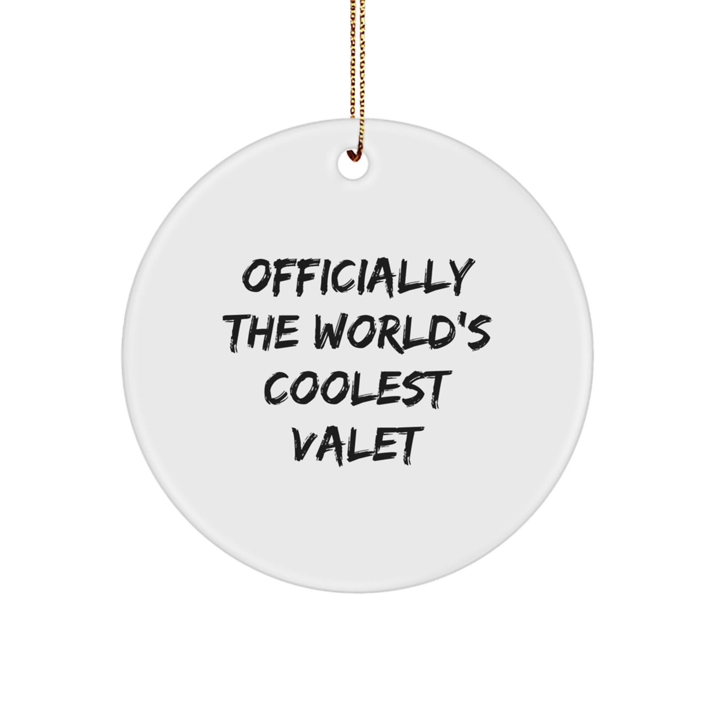 Christmas Gift for Her Valet Circle Ornament Present - Image 1