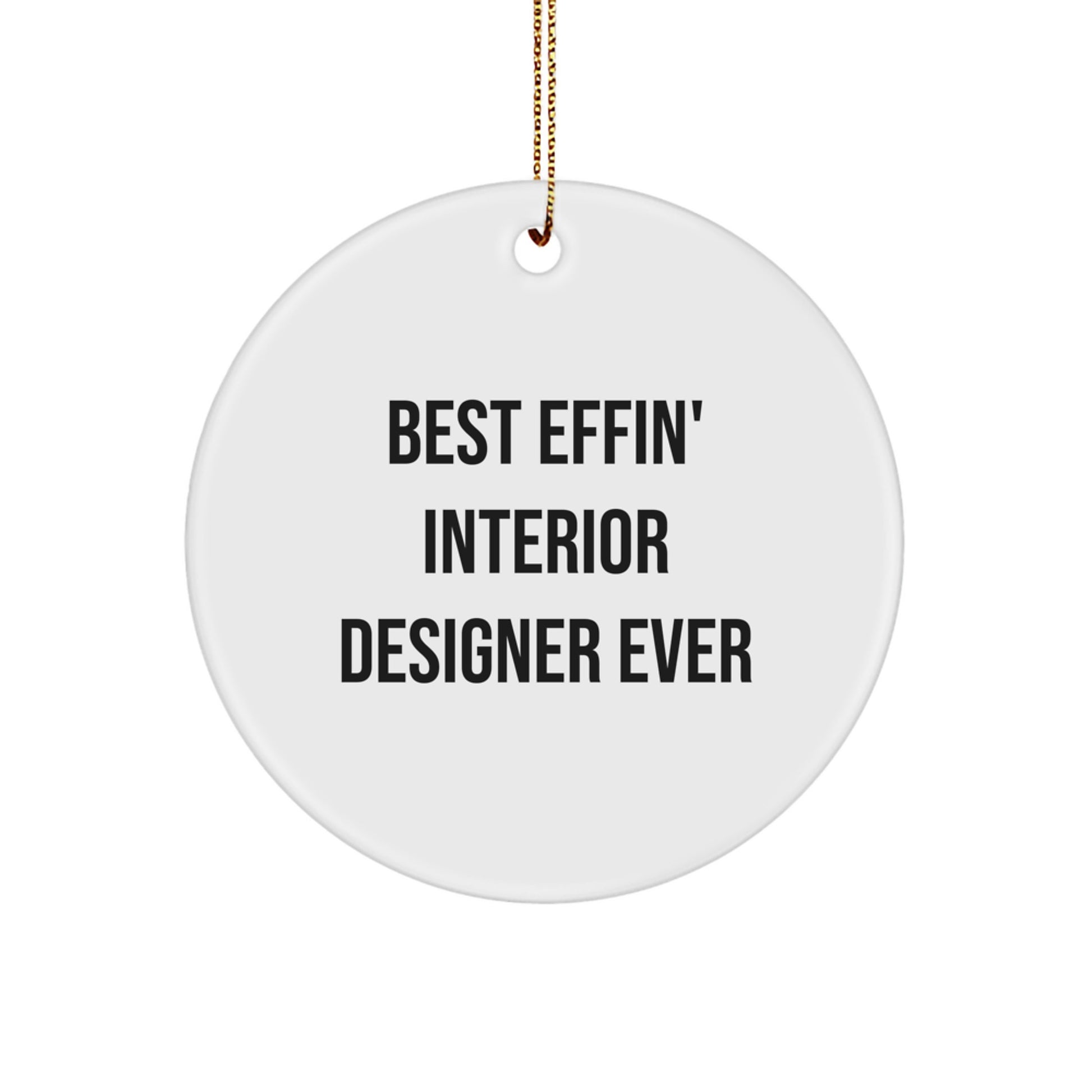 Interior Designer Christmas Ornament Gift Idea for Coworkers - Image 1