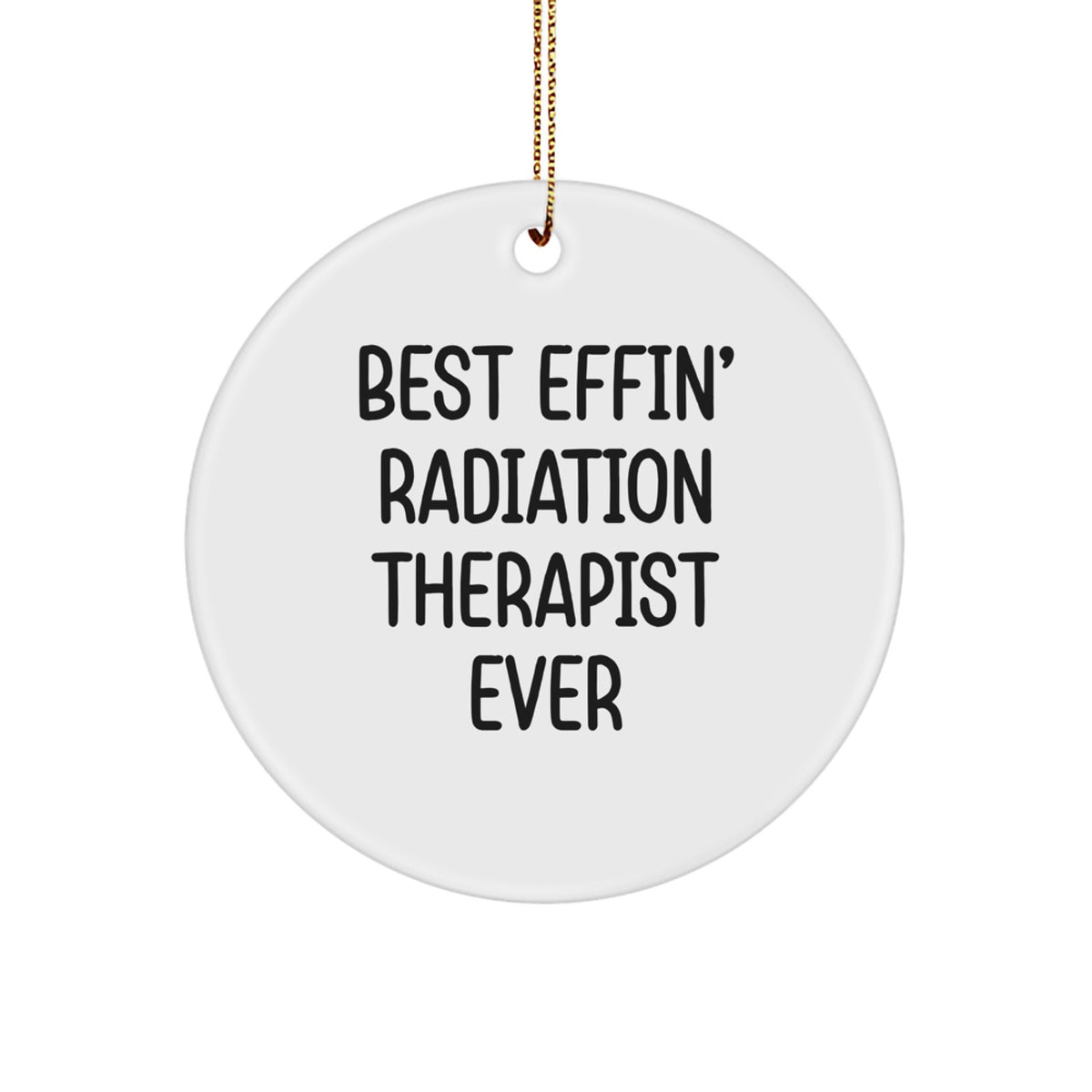 Radiation Therapist Keepsake Christmas Ornament for Him Holiday Gift - Image 1