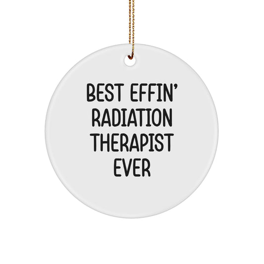 Radiation Therapist Keepsake Christmas Ornament for Him Holiday Gift - Image 1