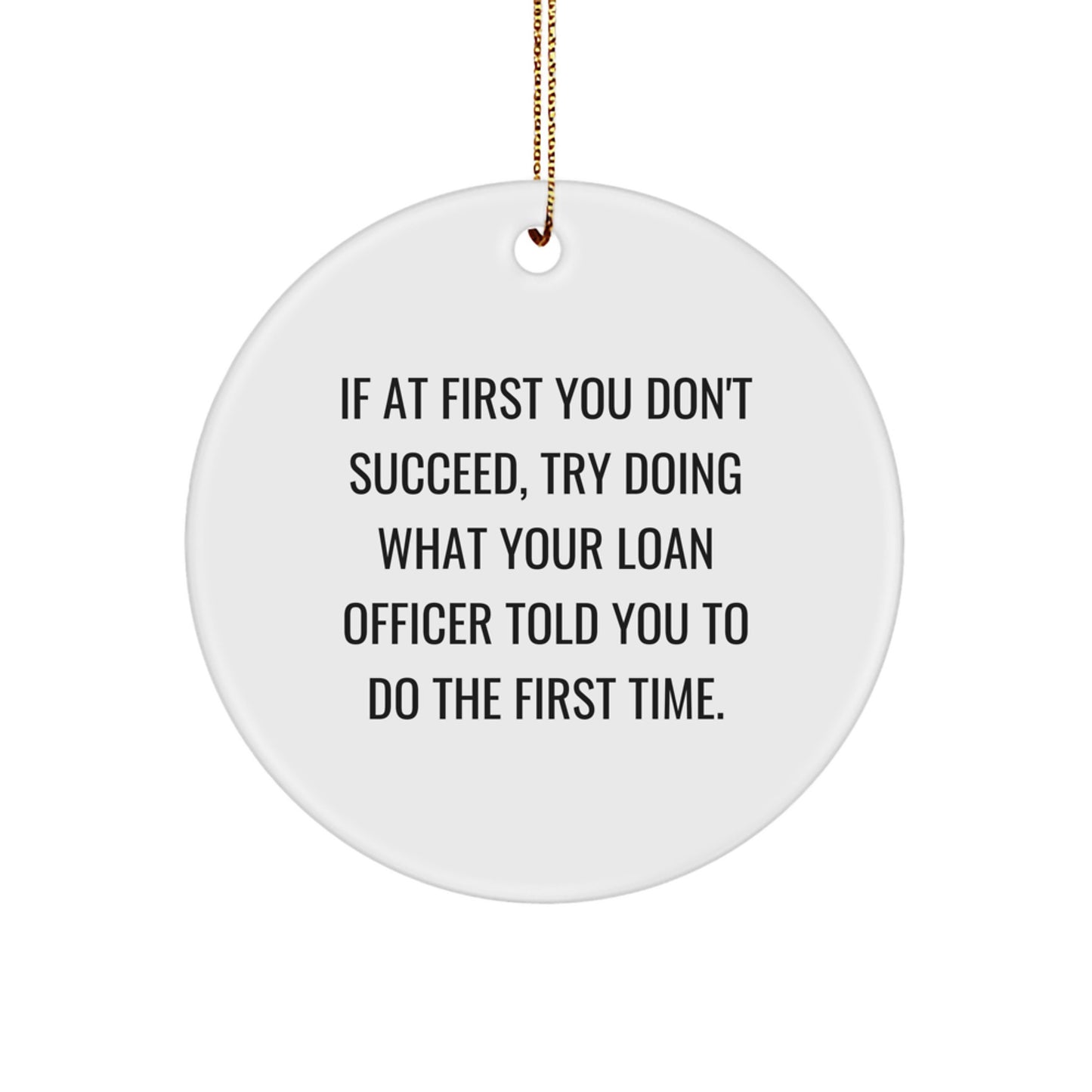 Loan Officer Favorite Christmas Ornament for Kids Gift - Image 1
