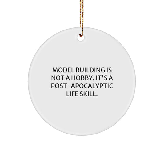 Model Building Idea Christmas Ornament for Coworkers Gift - Image 1