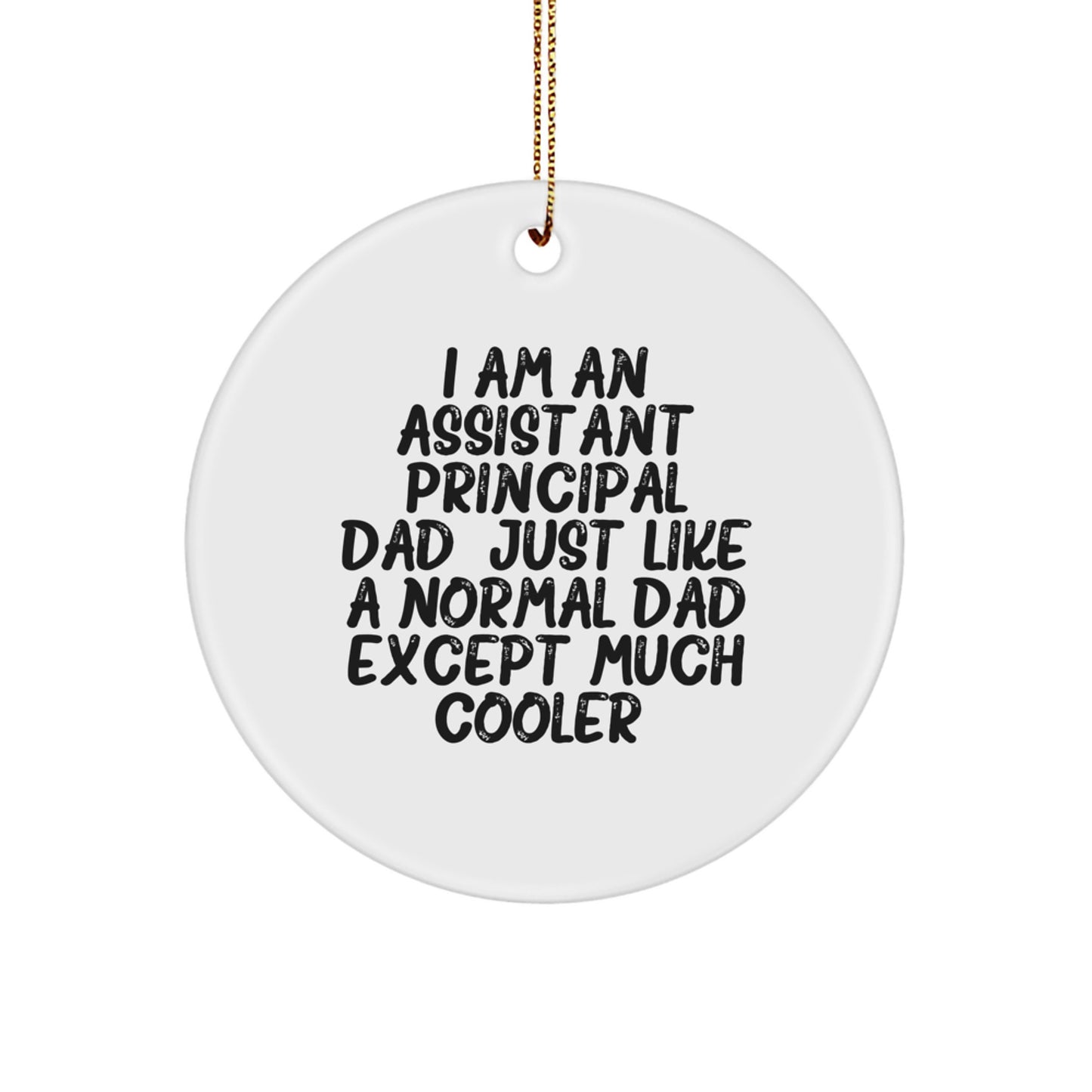 Assistant Principal Christmas Ornament Idea for Coworkers Surprise Gift - Image 1