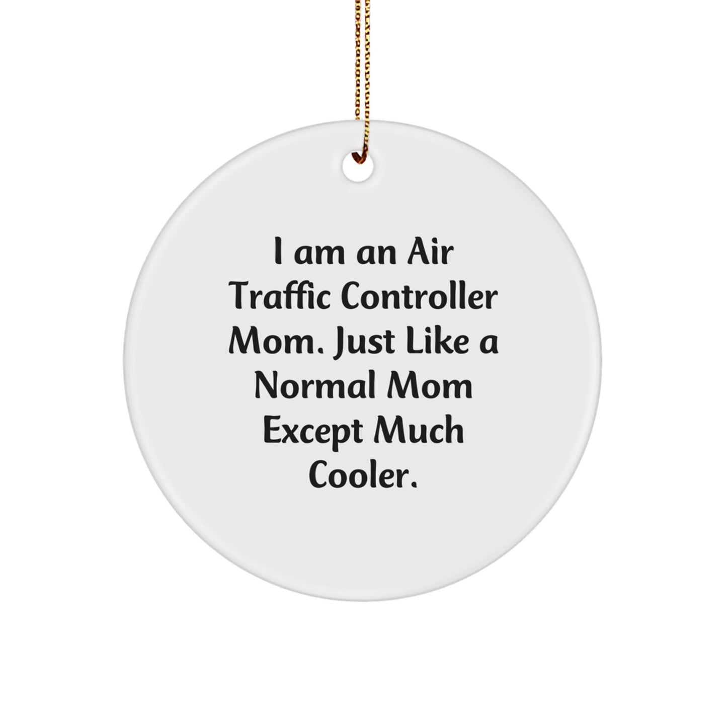 Air Traffic Controller Keepsake Christmas Ornament for Him Gift Cool - Image 1
