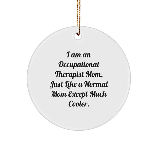 Occupational Therapist Christmas Ornament for Friends Novelty Gift - Image 1