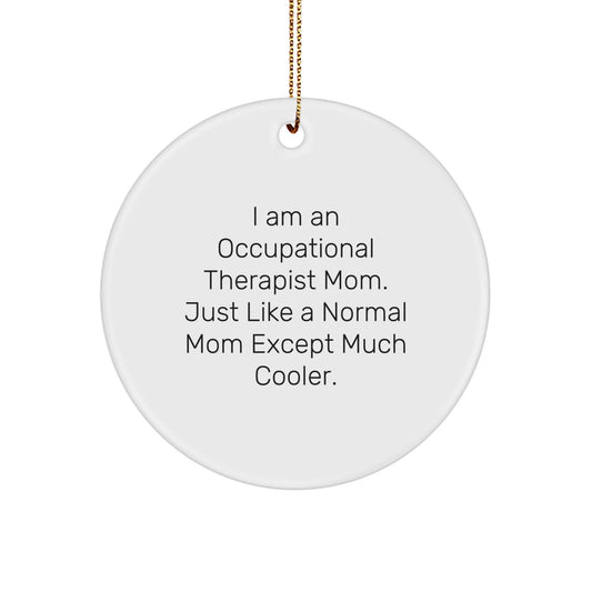 Christmas Ornament for Coworkers Idea Gift Occupational Therapist Mom - Image 1