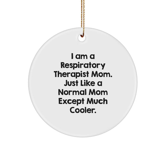 Respiratory Therapist Keepsake Christmas Ornament for Him Gift - Image 1