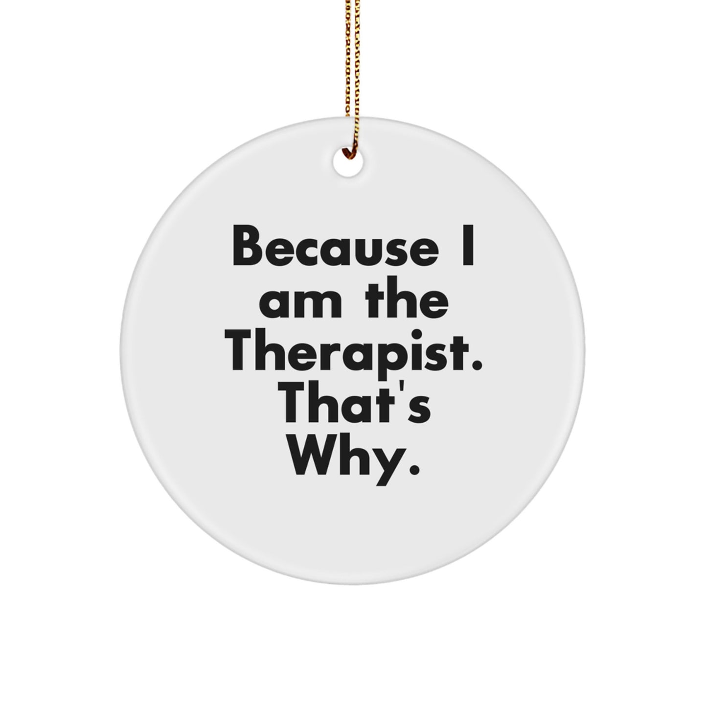 Therapist Favorite Christmas Ornament for Kids Gift - Image 1