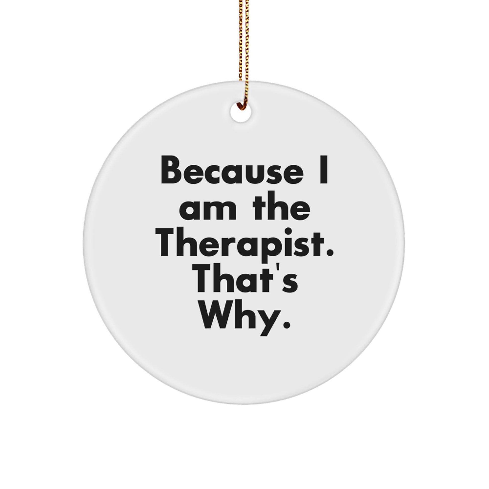 Therapist Favorite Christmas Ornament for Kids Gift - Image 1
