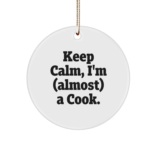Cook Keepsake Christmas Ornament for Him Gift - Image 1