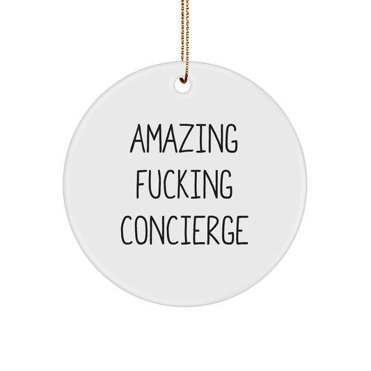 Christmas Gift Surprise for Teens – Concierge Circle Ornament - Image 1