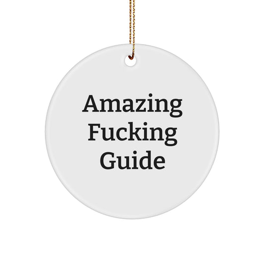 Guide Christmas Ornament Keepsake Amazing Guide Gift for Him - Image 1