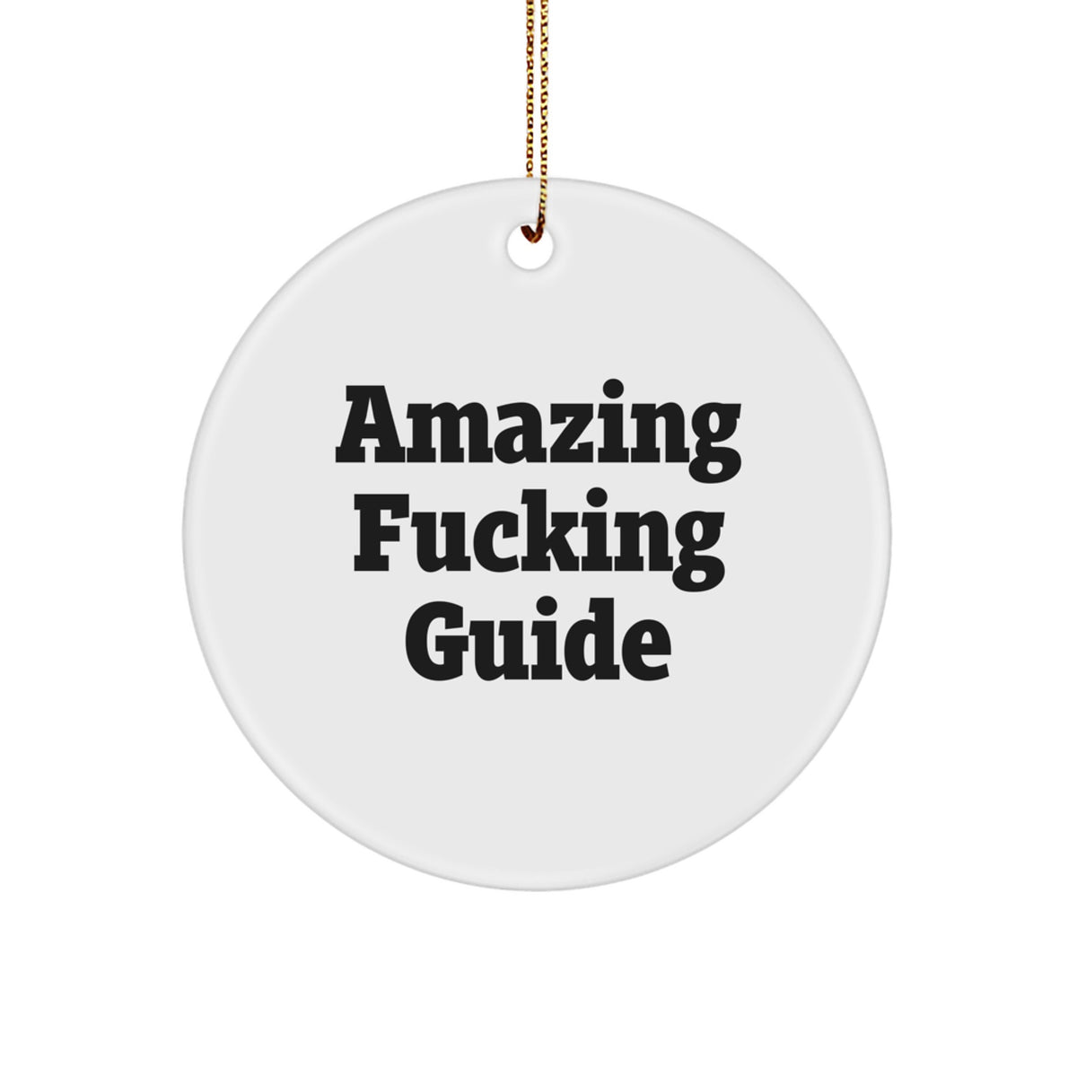 Merry Guide Christmas Ornament for Coworkers Gift Idea Holiday Keepsake - Image 1