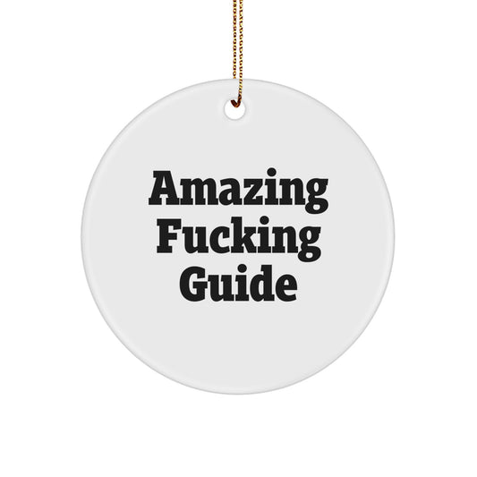 Merry Guide Christmas Ornament for Coworkers Gift Idea Holiday Keepsake - Image 1