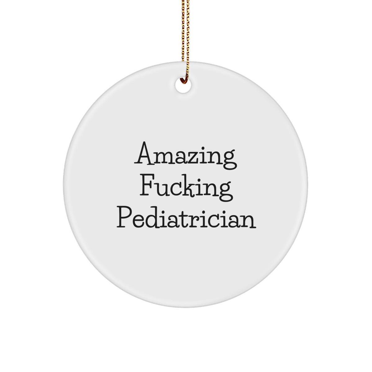 Favorite Pediatrician Christmas Ornament for Kids Surprise Gift - Image 1